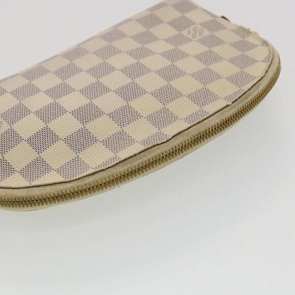LOUIS VUITTON Damier Azur Pochette Cosmetic GM Pouch - Picture 6 of 15